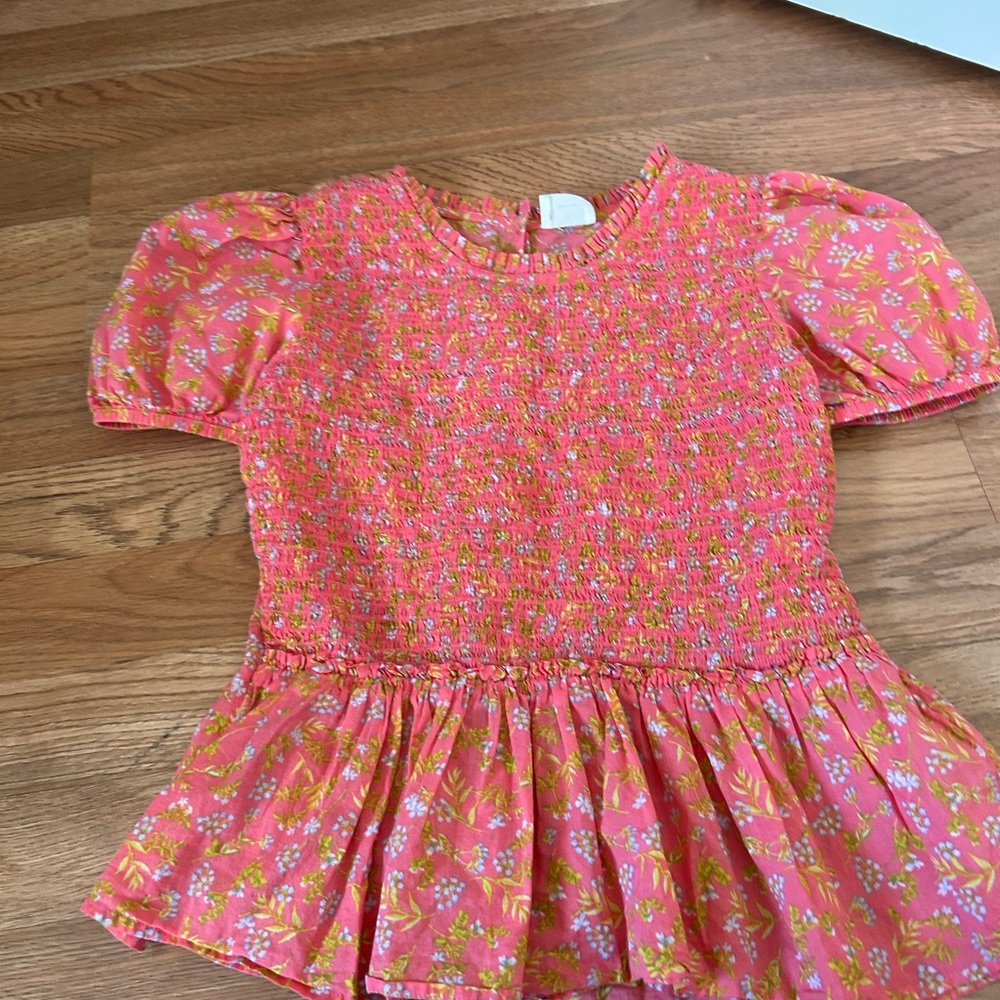 Crew Cuts Floral Pink Kids Top